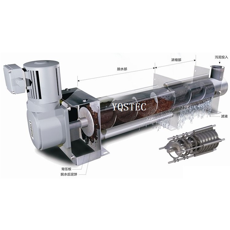 不銹鋼污泥脫水疊螺機