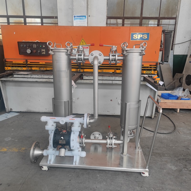 移動小車并聯(lián)袋式過濾器