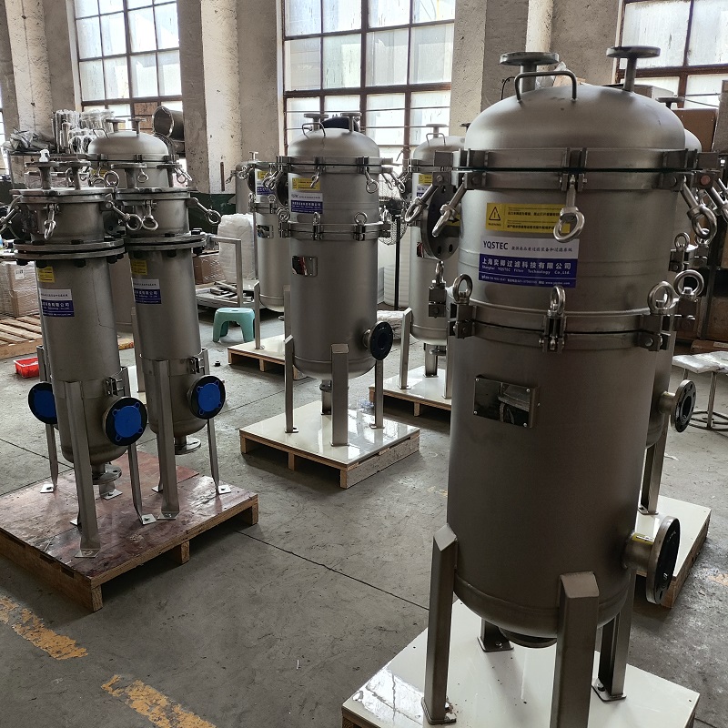 內(nèi)噴涂袋式過濾器-不銹鋼噴涂四氟