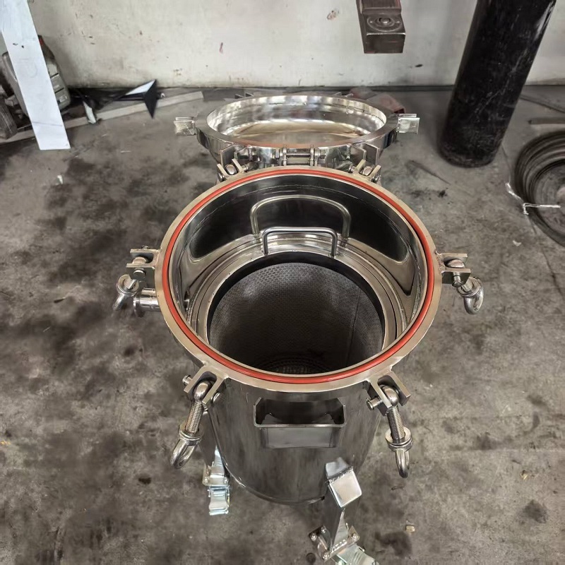 DSFB300-不銹鋼可移動(dòng)非標(biāo)袋式過(guò)濾器